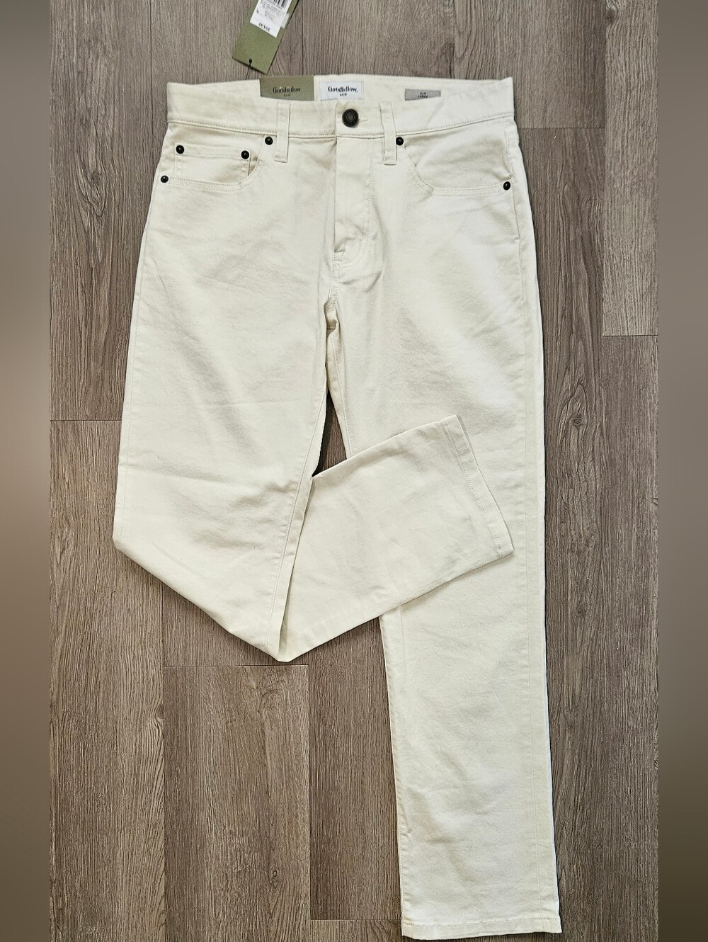 *New* Goodfellow & Co Cream/Ivory Casual Chinos 30x30